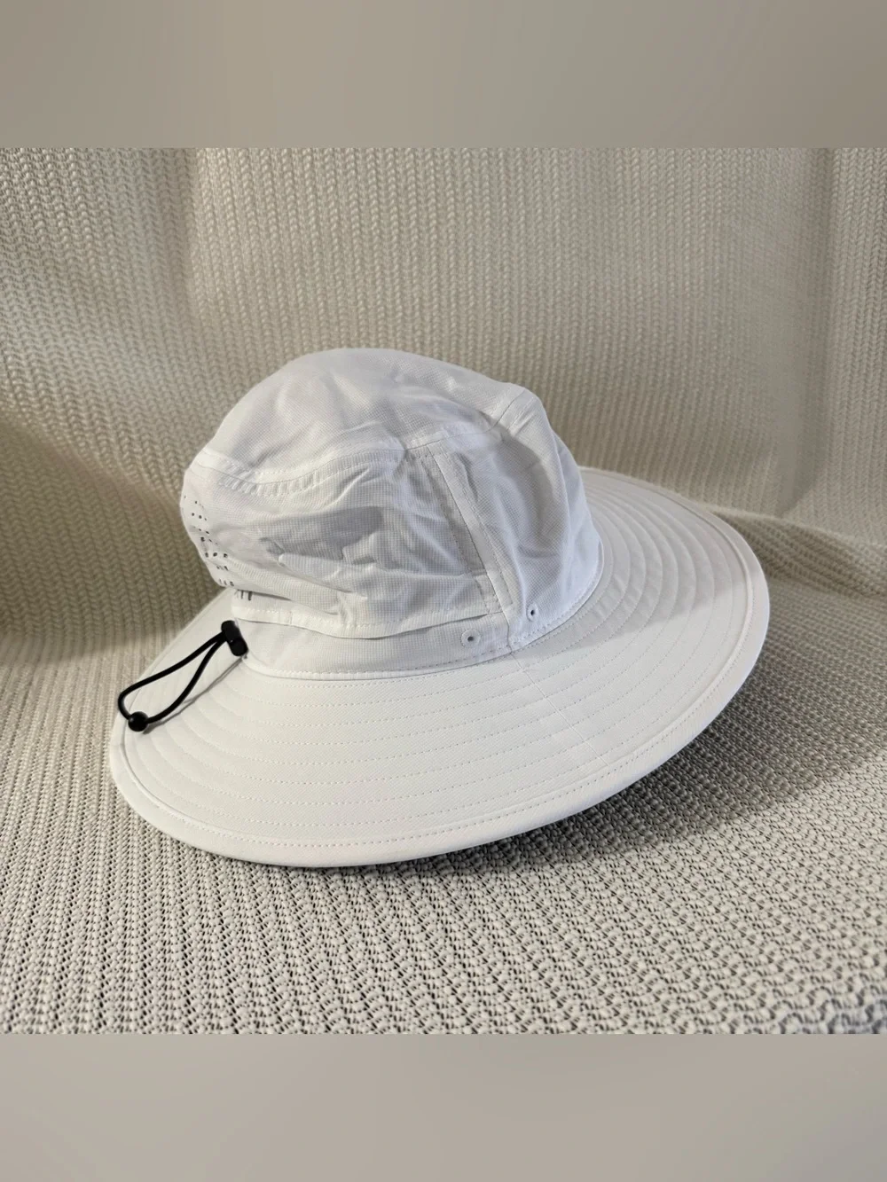 Adidas Golf Wide Brim Sun Hat White L/XL UPF Bucket Boonie Hat NWOT
